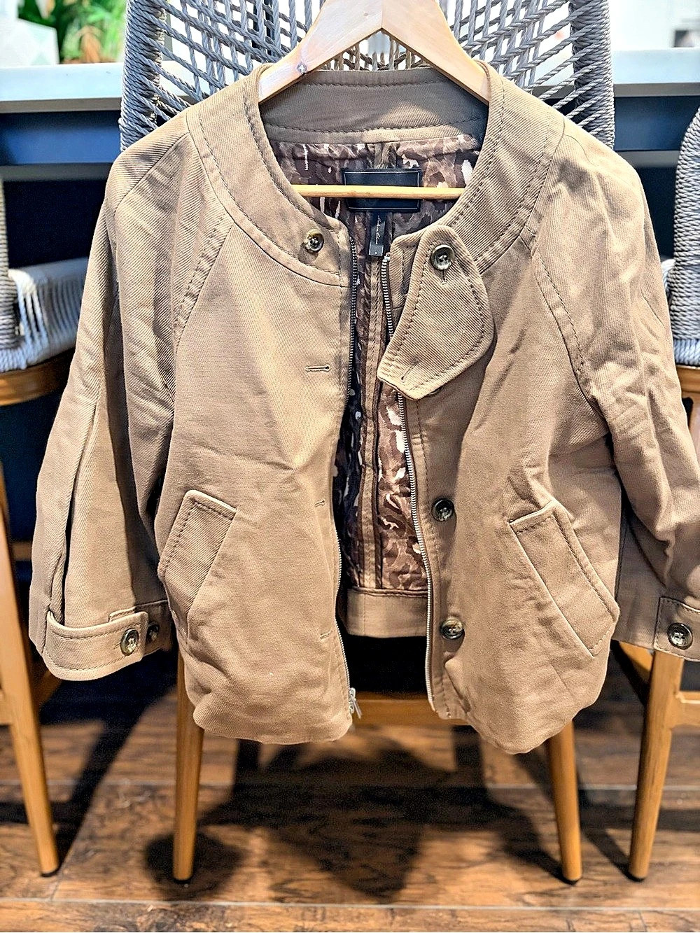 BCBGMAXAZRIA Women's Brown Jacket